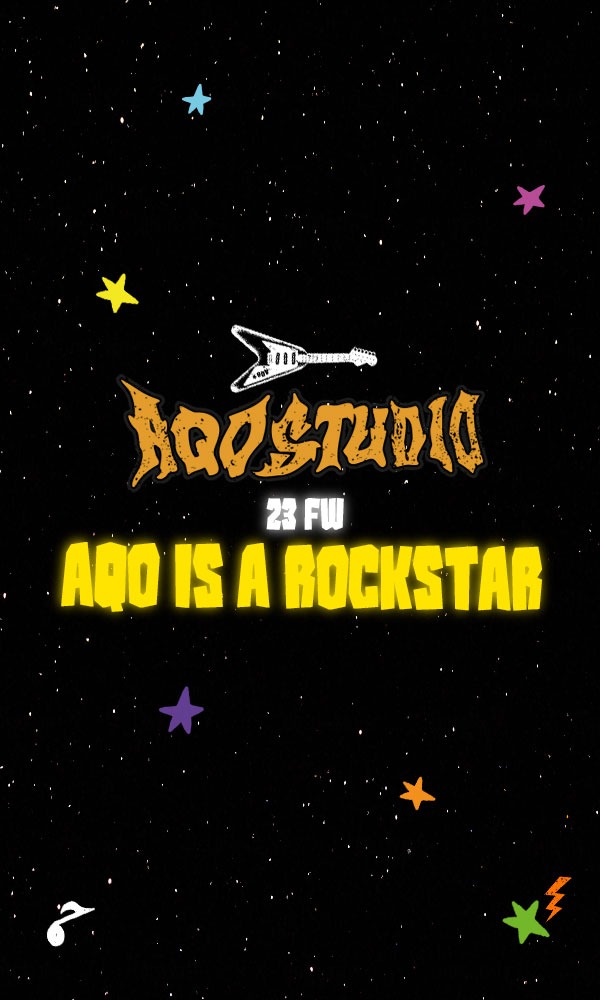 2023 F/W COLLECTION &quot;AQO IS A ROCKSTAR&quot;
